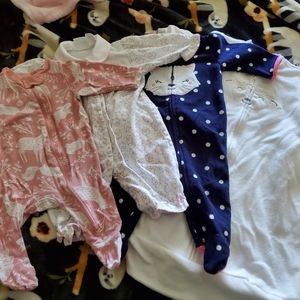Baby girl clothing lot 0-3 months